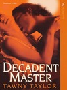 Decadent Master eBook